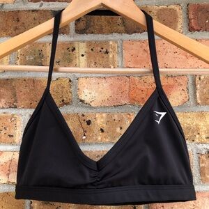 Gymshark Minimal Black Sports Bra